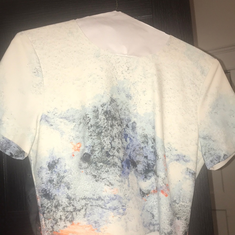 Bec & Bridge Multicolor Abstract Mini Dress - Picture 5 of 11